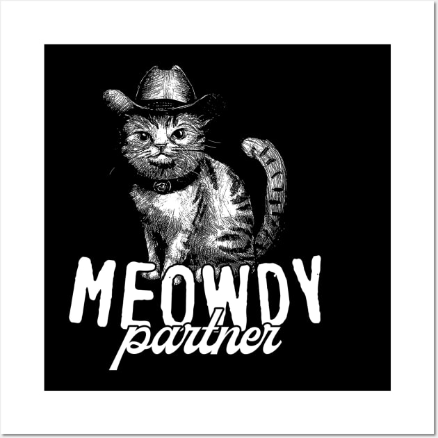 meowdy partner Wall Art by Y2KSZN